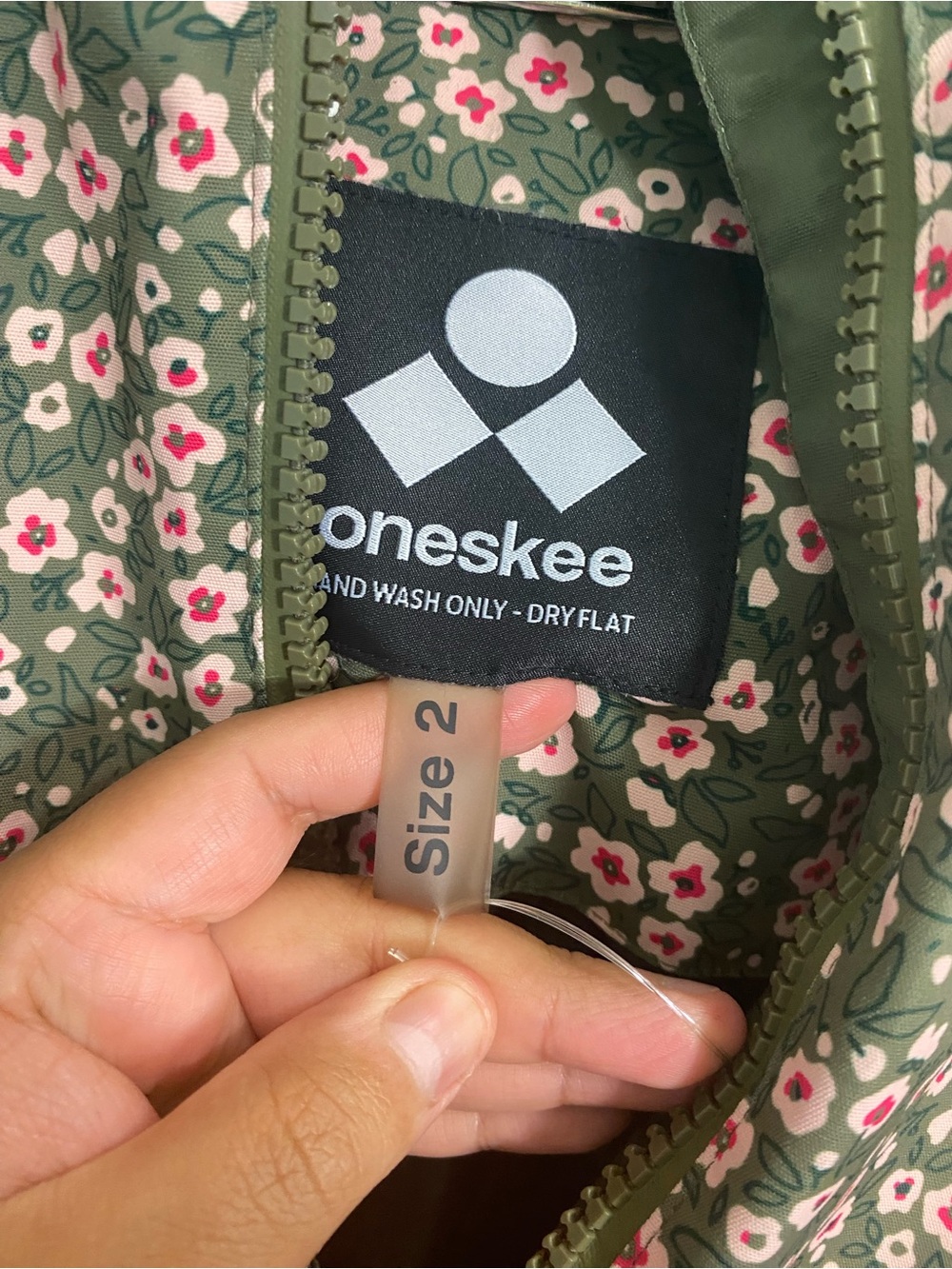 Free People Oneskee Original Pro Floral Snow Suit Green Small - Picture 7 of 15